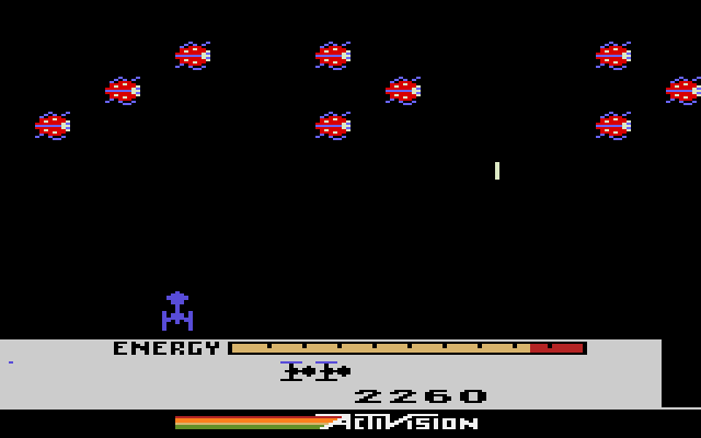 Megamania (1983) (Activision) Screenshot 1